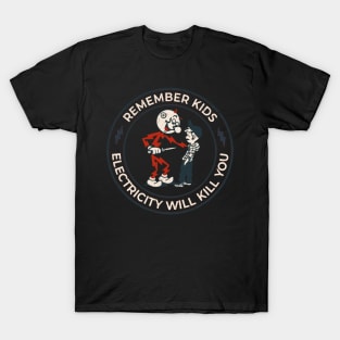Electricity Will WillYou Kids-Vintage T-Shirt